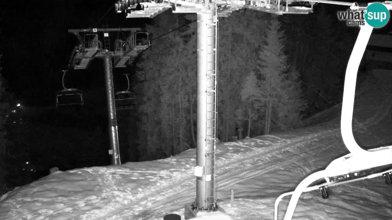 Webcam Kranjska Gora VITRANC 2 upper station