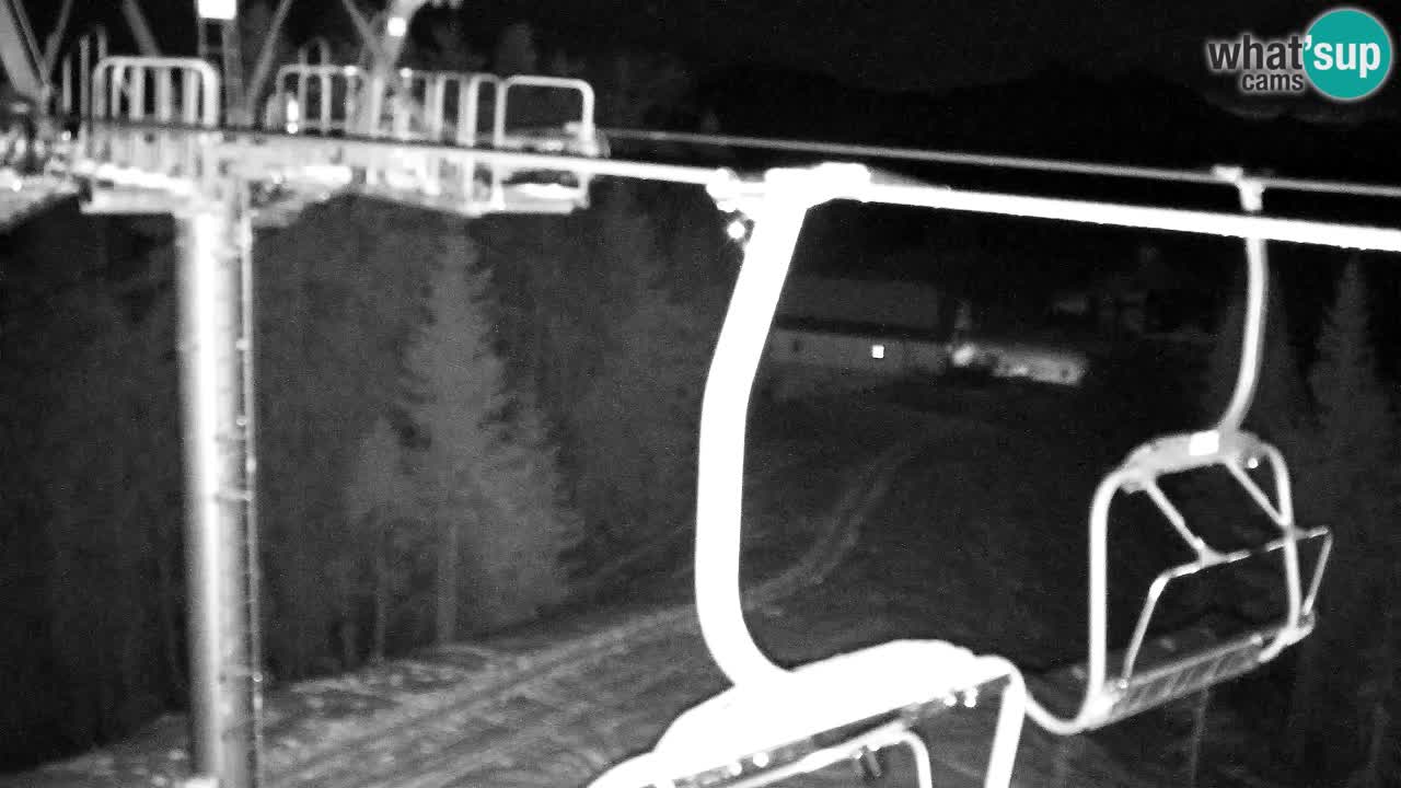 Webcam Kranjska Gora VITRANC 2 | station supérieure