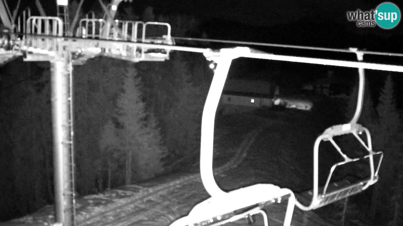 Webcam Kranjska Gora VITRANC 2 | station supérieure