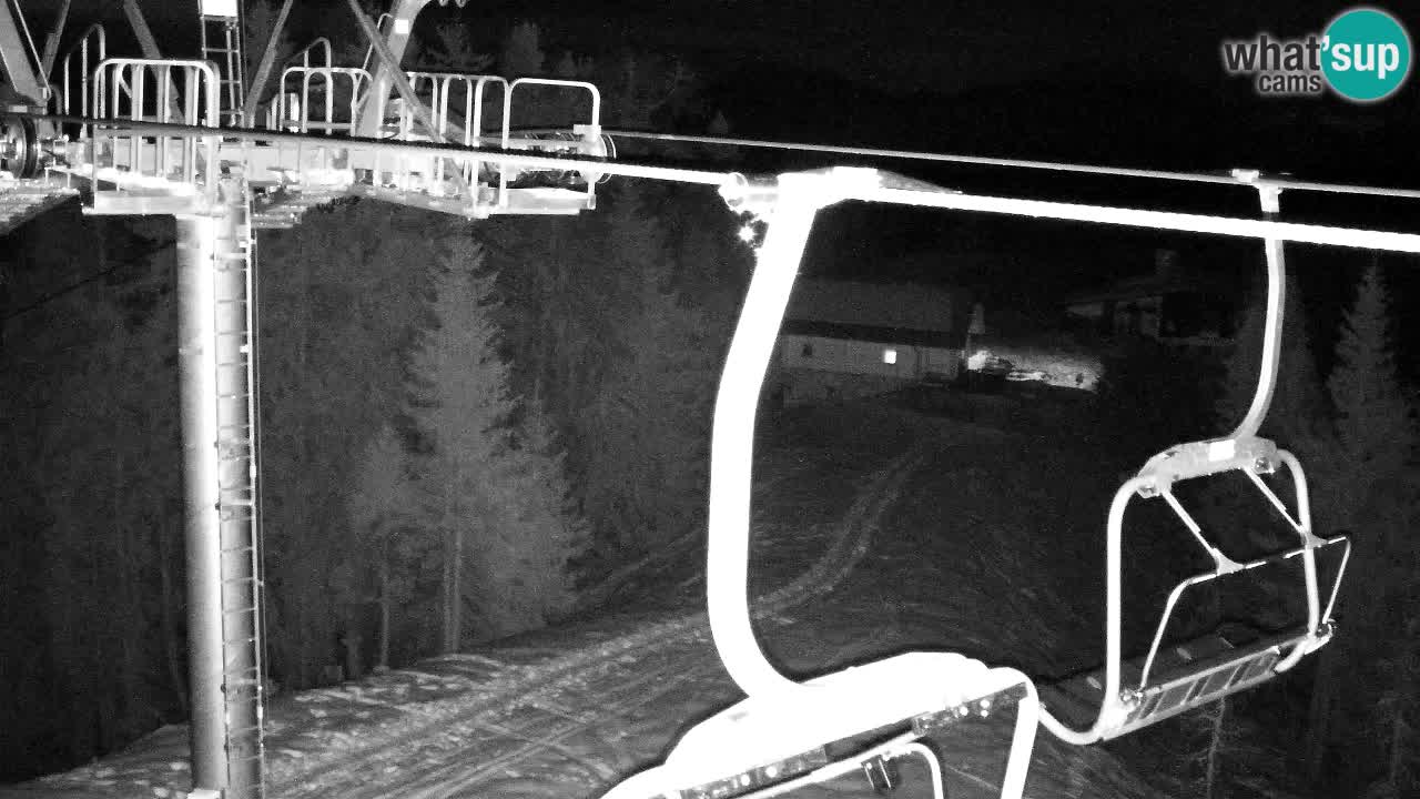 Web kamera Kranjska Gora VITRANC 2 | gornja postaja