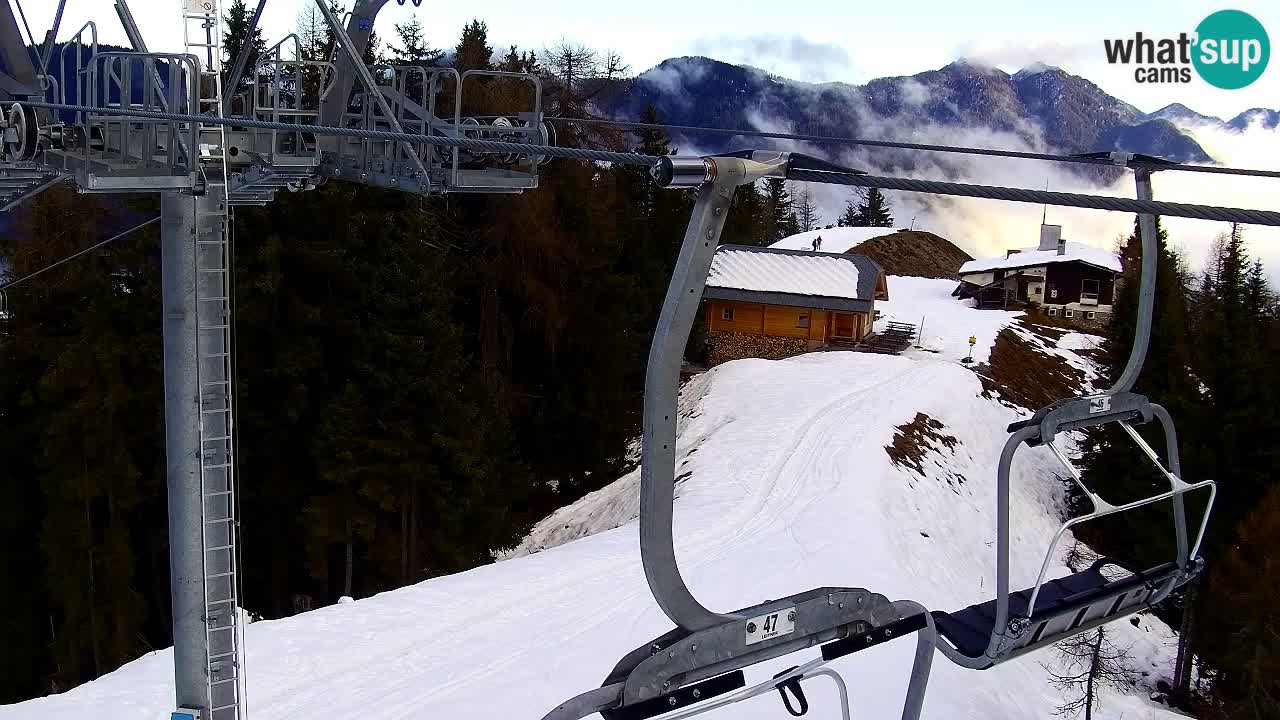 Webcam Kranjska Gora VITRANC 2 upper station