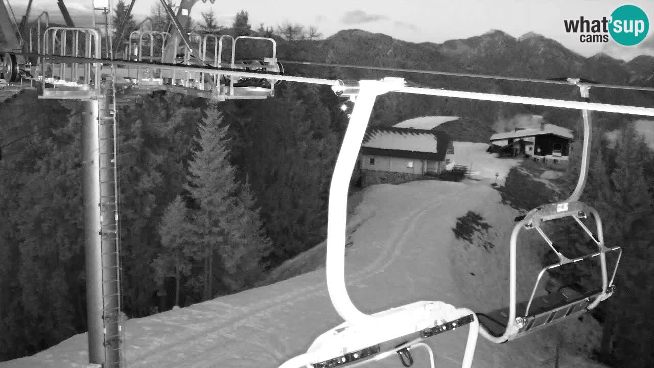 Webcam Kranjska Gora VITRANC 2 | station supérieure