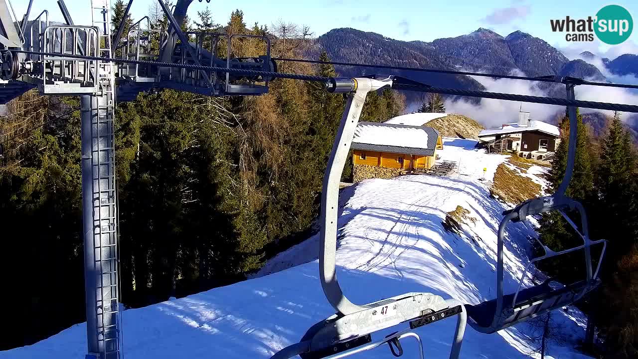 Webcam Kranjska Gora VITRANC 2 upper station