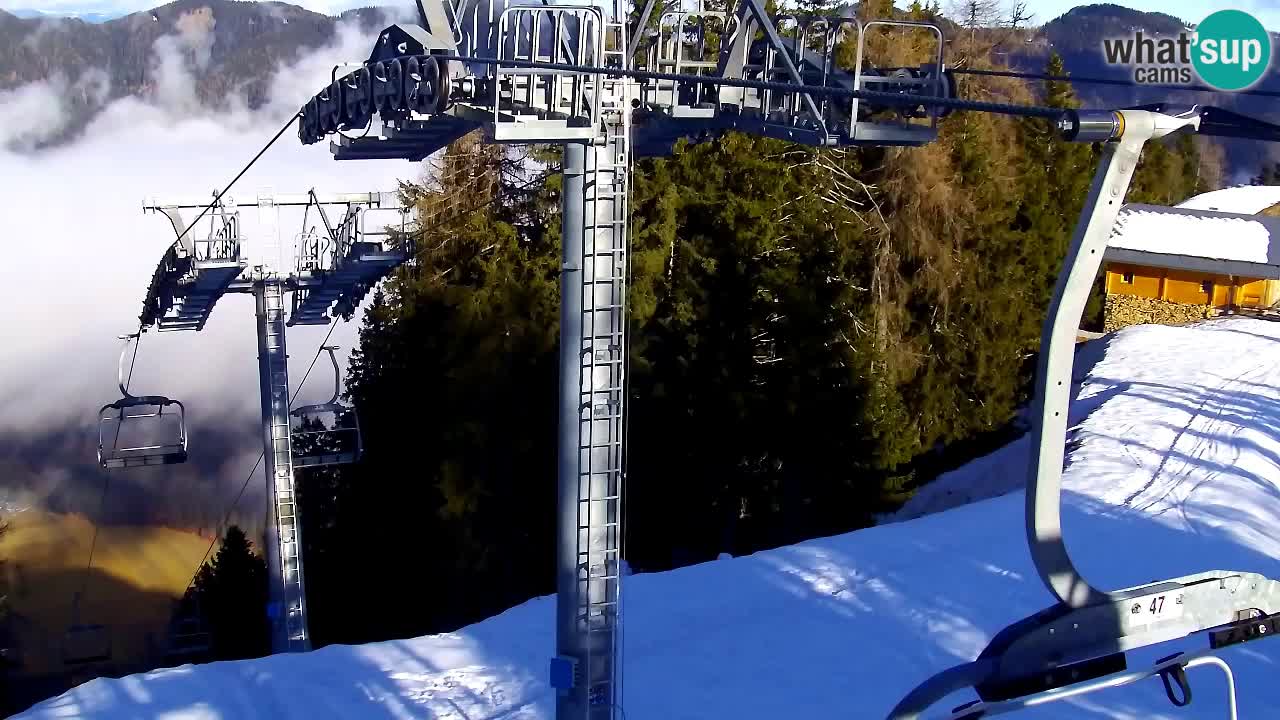 Web kamera Kranjska Gora VITRANC 2 | gornja postaja
