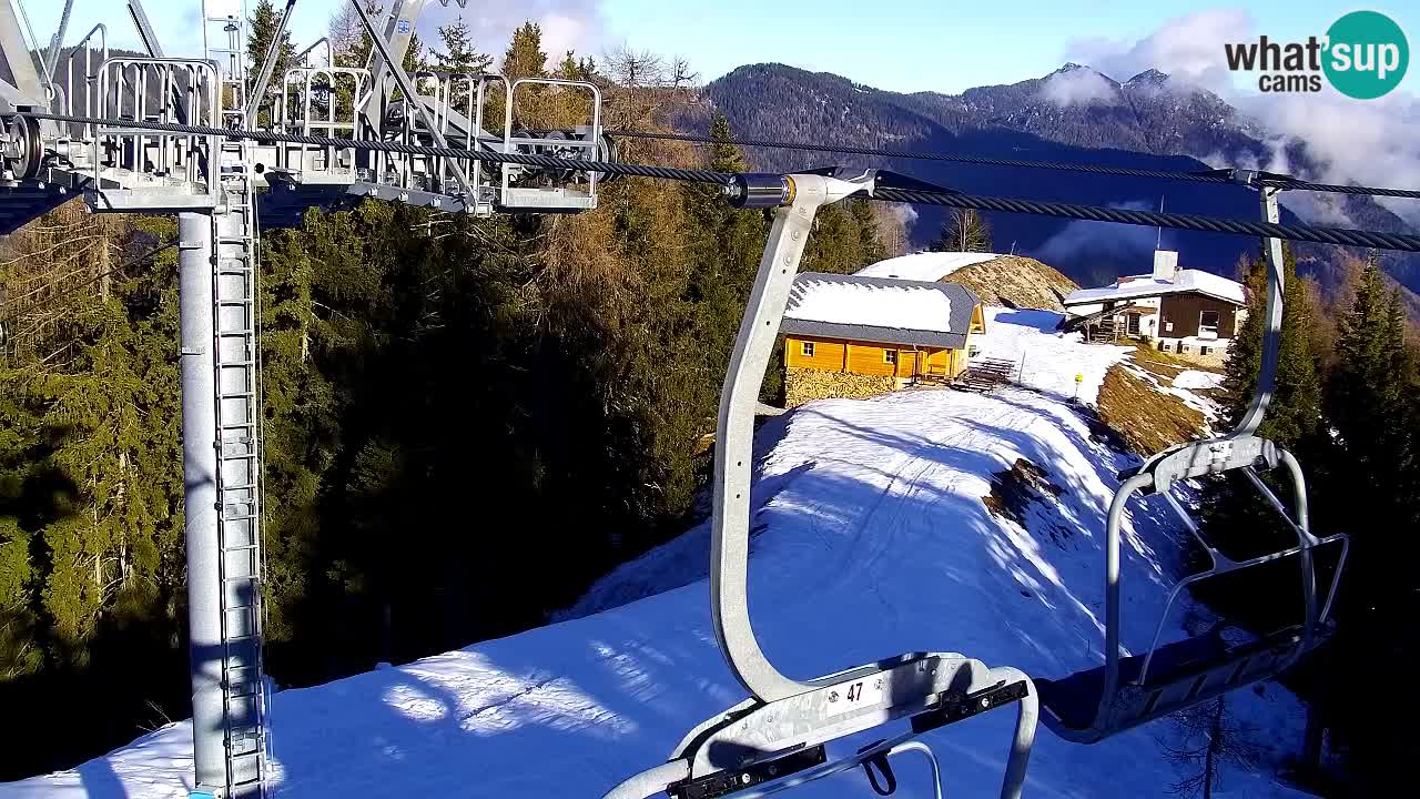 Webcam Kranjska Gora VITRANC 2 upper station
