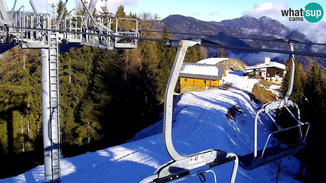 Webcam VITRANC 2 | Kranjska Gora – stazione superiore