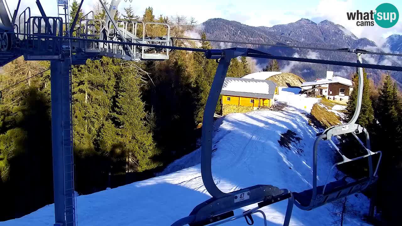 Webcam Kranjska Gora VITRANC 2 upper station