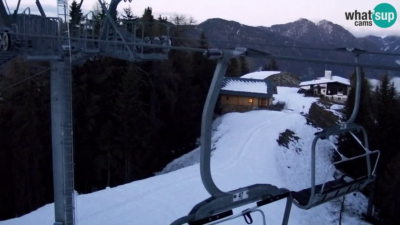 Web kamera Kranjska Gora VITRANC 2 | gornja postaja