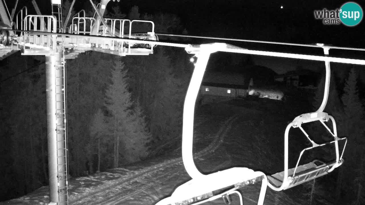 Webcam Kranjska Gora VITRANC 2 | Station supérieure