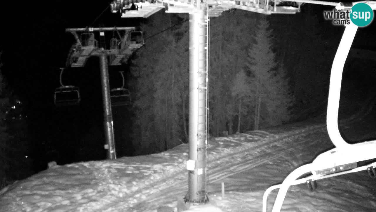 Webcam Kranjska Gora VITRANC 2 | station supérieure