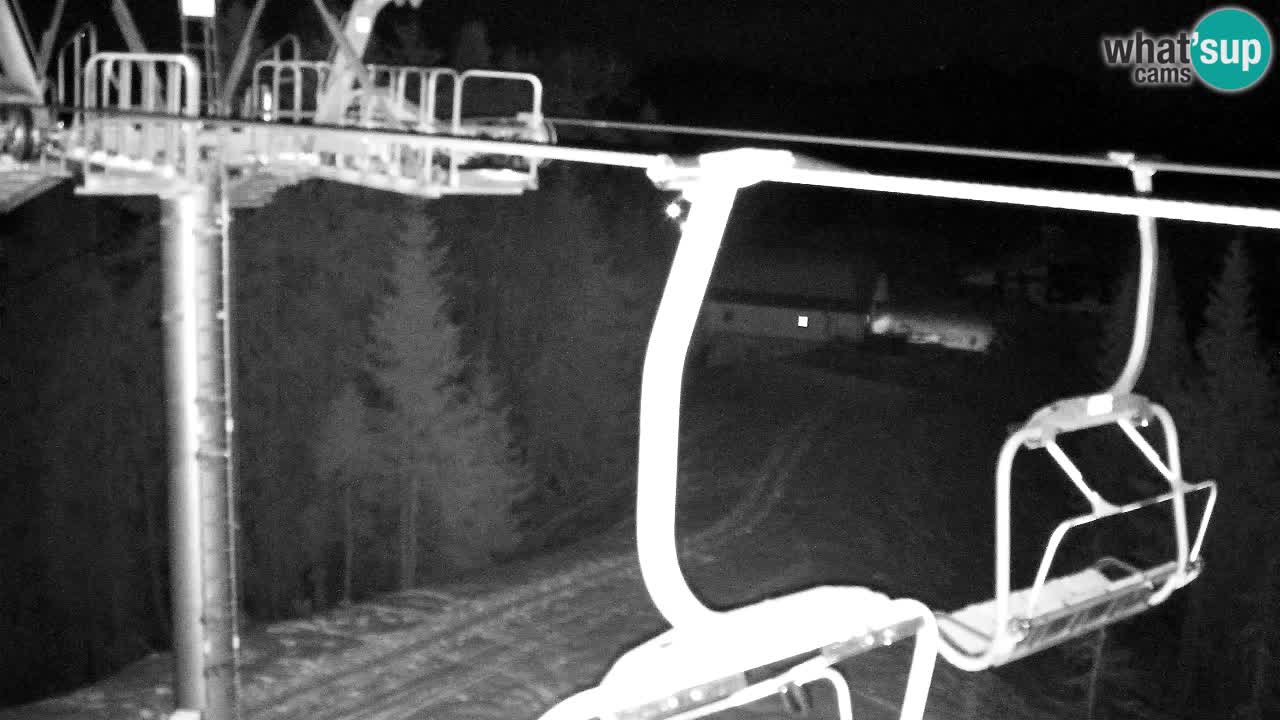 Web kamera Kranjska Gora VITRANC 2 | gornja postaja