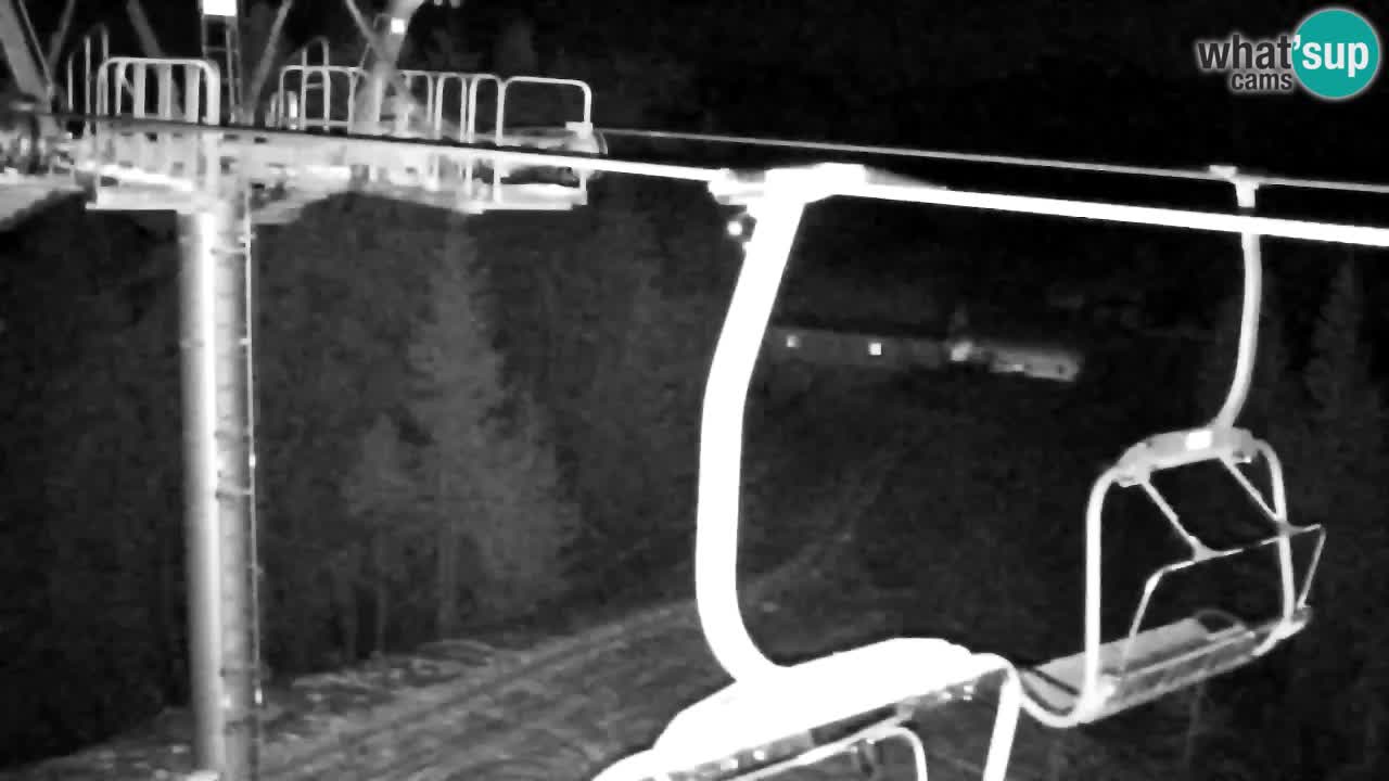 Web kamera Kranjska Gora VITRANC 2 | gornja postaja