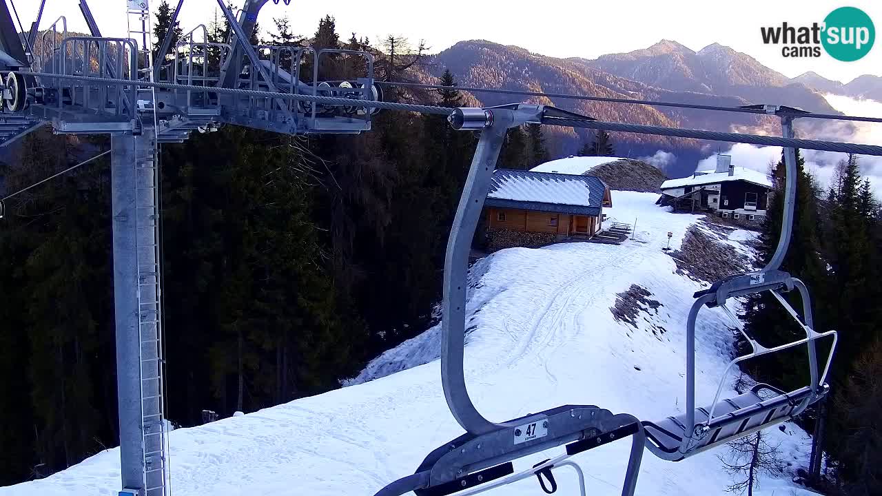 Webcam Kranjska Gora VITRANC 2 upper station