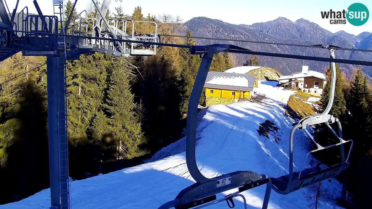 Webcam Kranjska Gora VITRANC 2 upper station