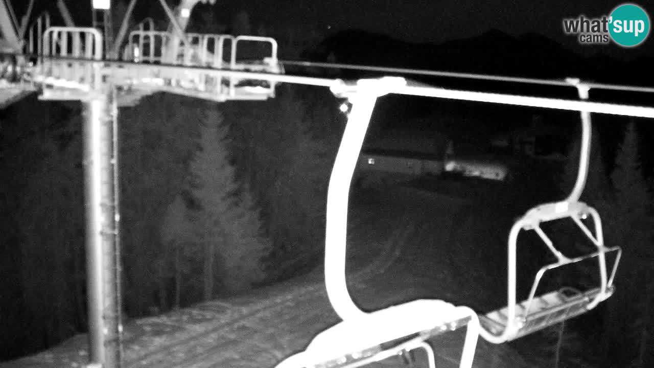 Webcam Kranjska Gora VITRANC 2 | station supérieure