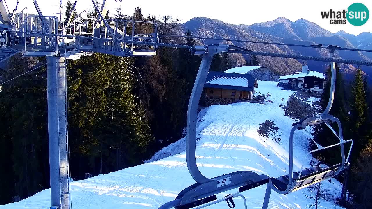 Webcam Kranjska Gora VITRANC 2 | Station supérieure