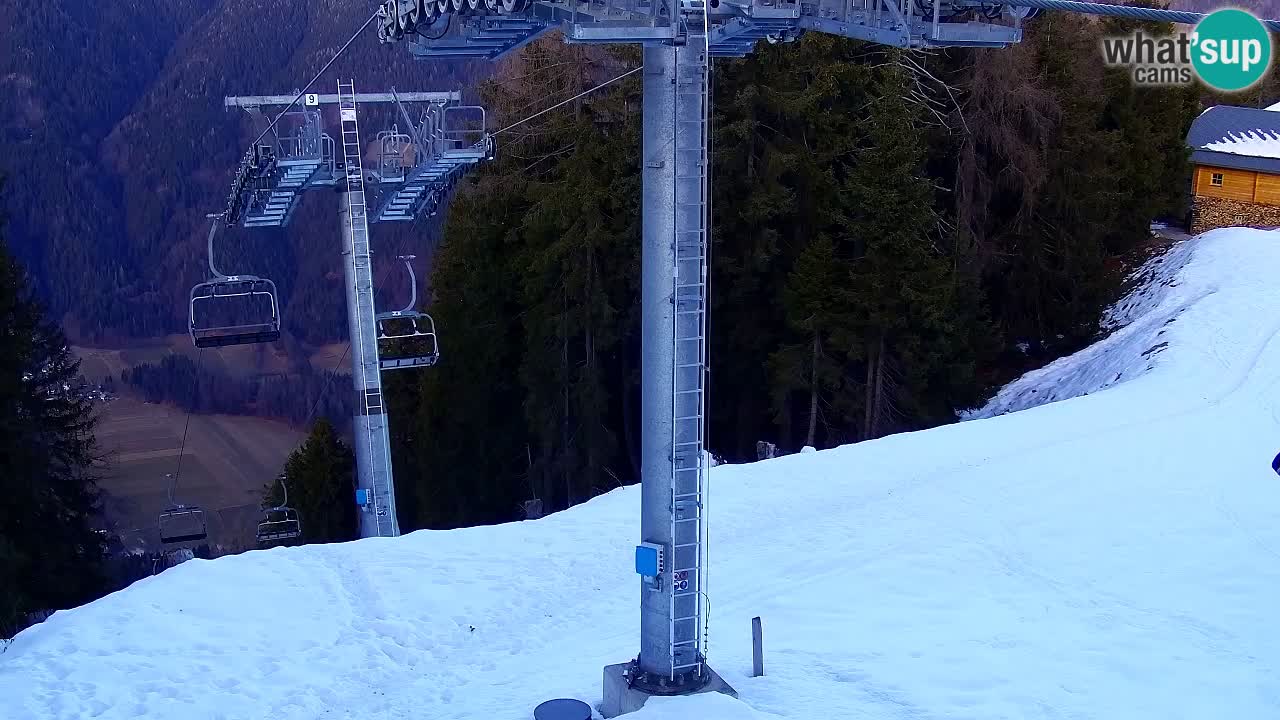 Webcam Kranjska Gora VITRANC 2 upper station