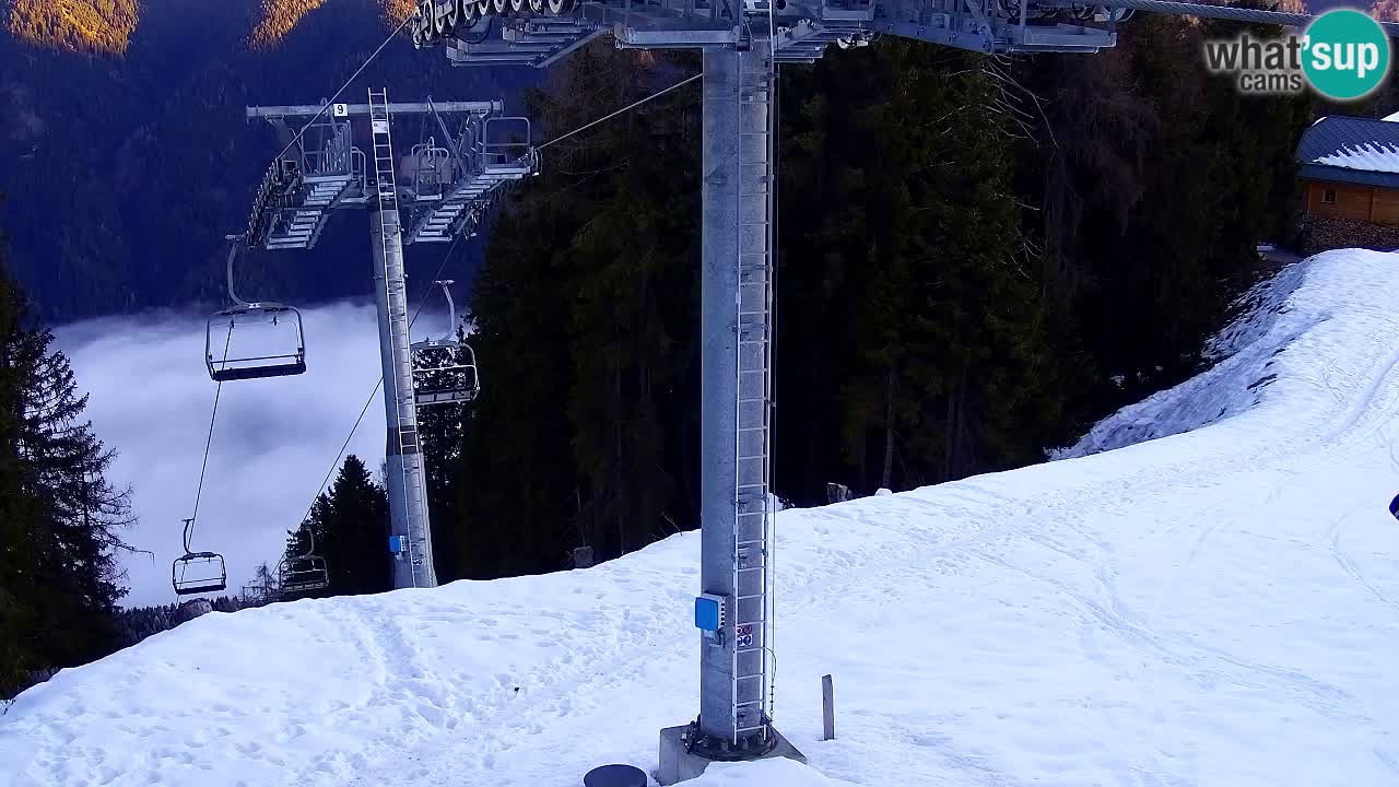 Webcam Kranjska Gora VITRANC 2 | Station supérieure