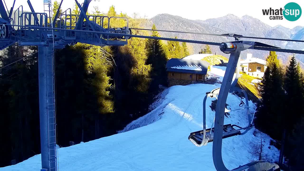 Webcam Kranjska Gora VITRANC 2 | station supérieure