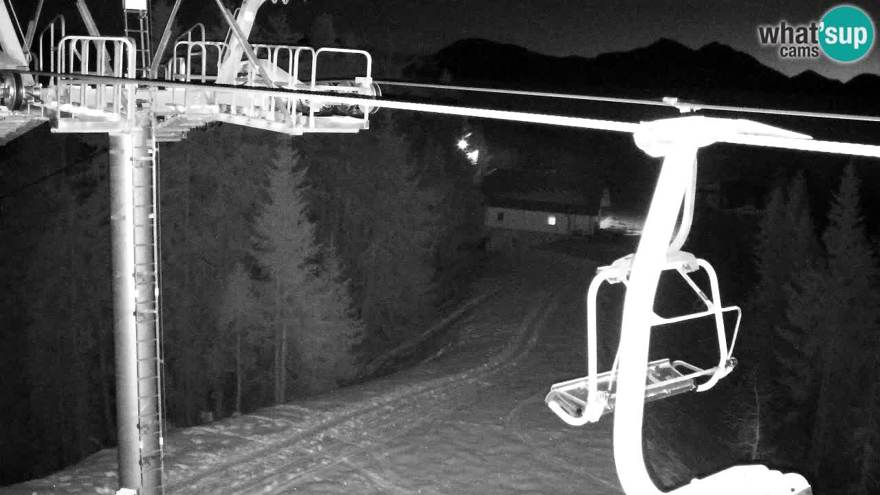 Webcam Kranjska Gora VITRANC 2 | station supérieure