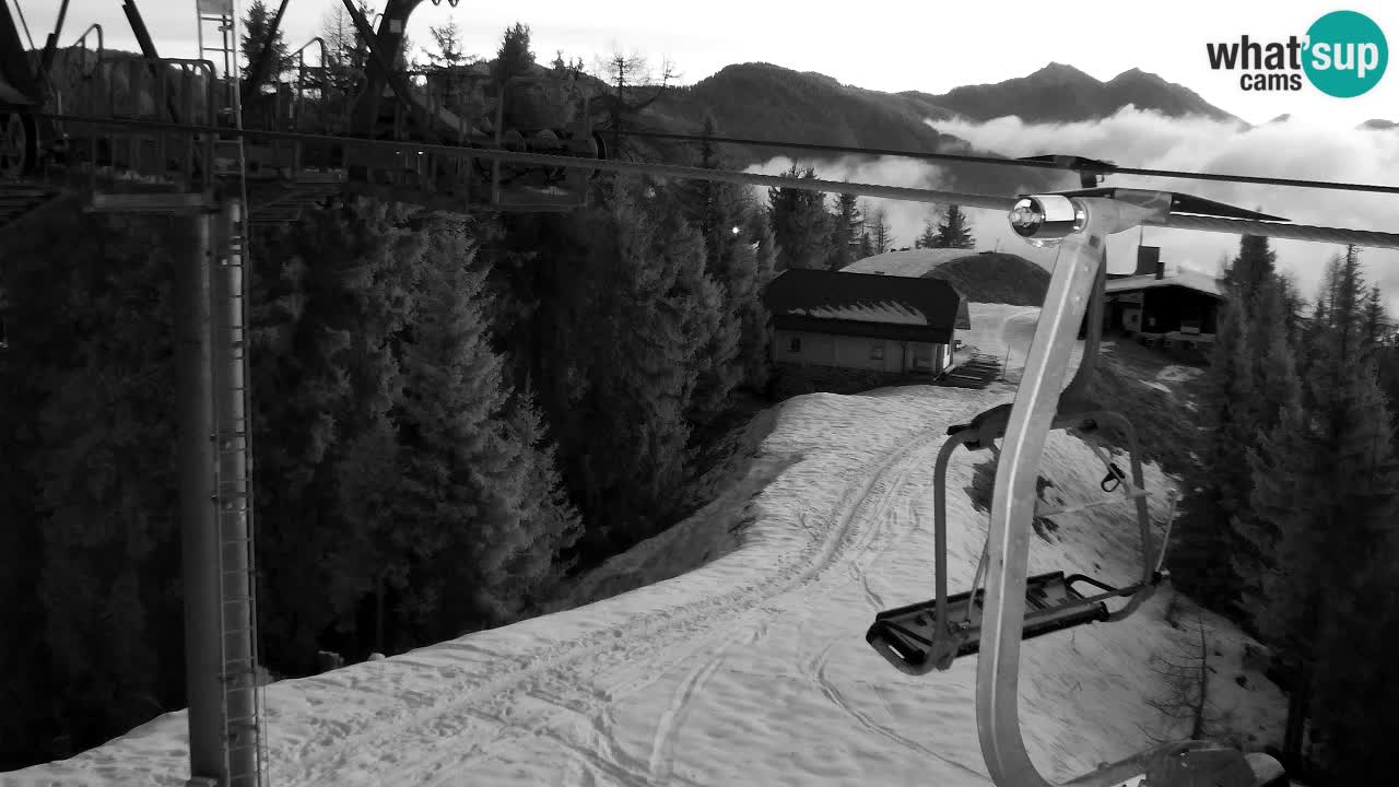 Web kamera Kranjska Gora VITRANC 2 | gornja postaja