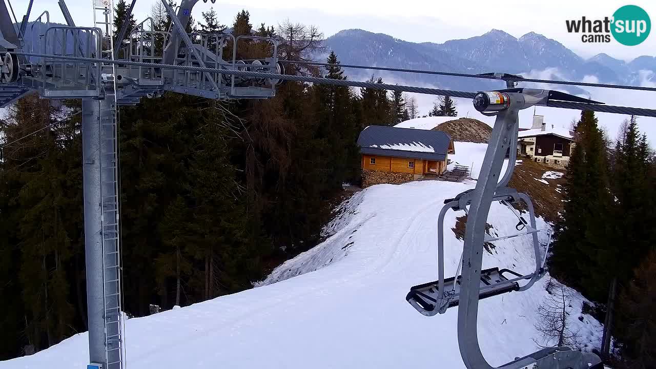Webcam Kranjska Gora VITRANC 2 upper station