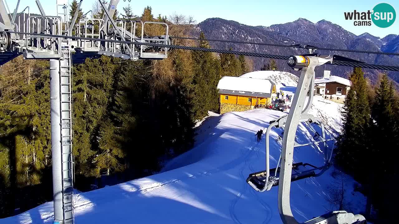 Webcam Kranjska Gora VITRANC 2 upper station