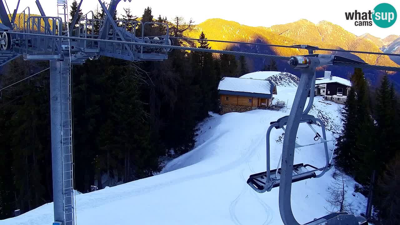 Webcam Kranjska Gora VITRANC 2 upper station