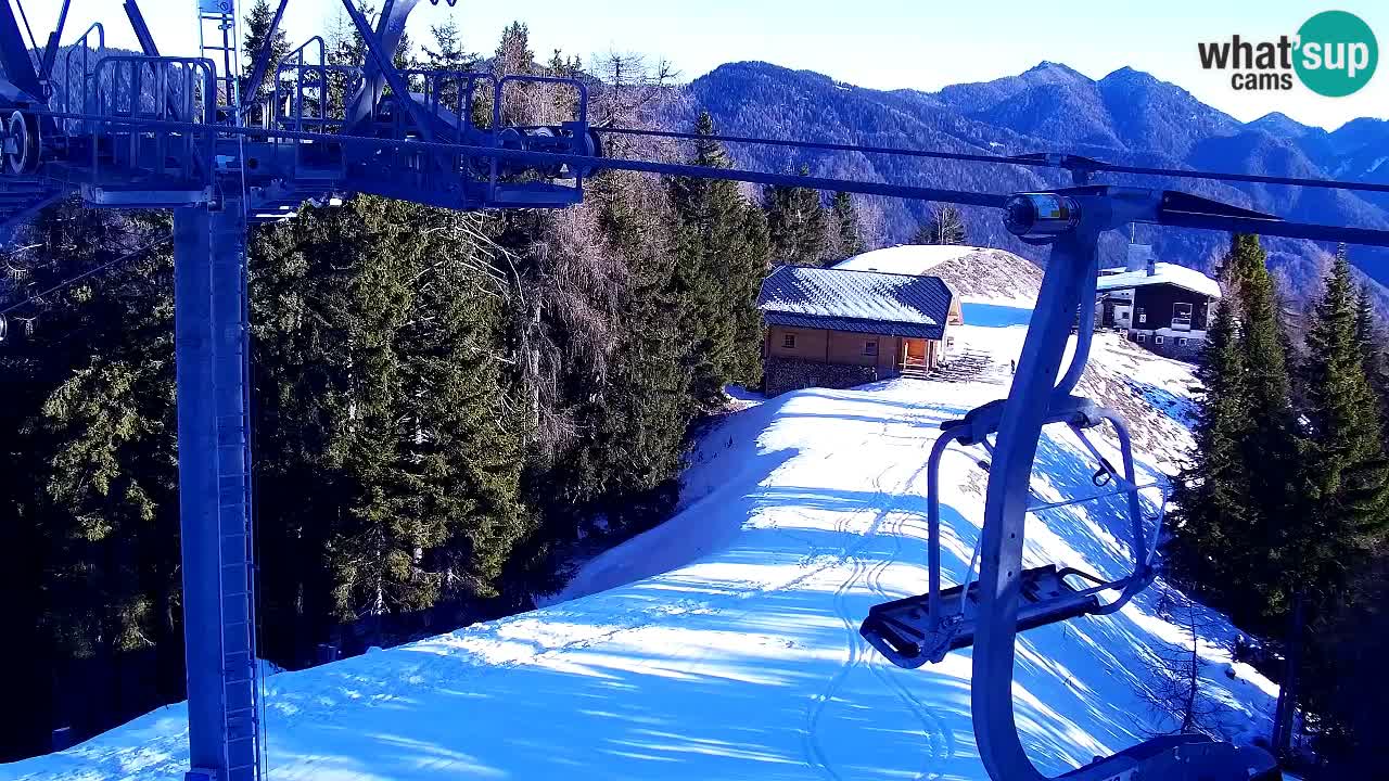 Kranjska Gora webcam VITRANC 2 | Bergstation