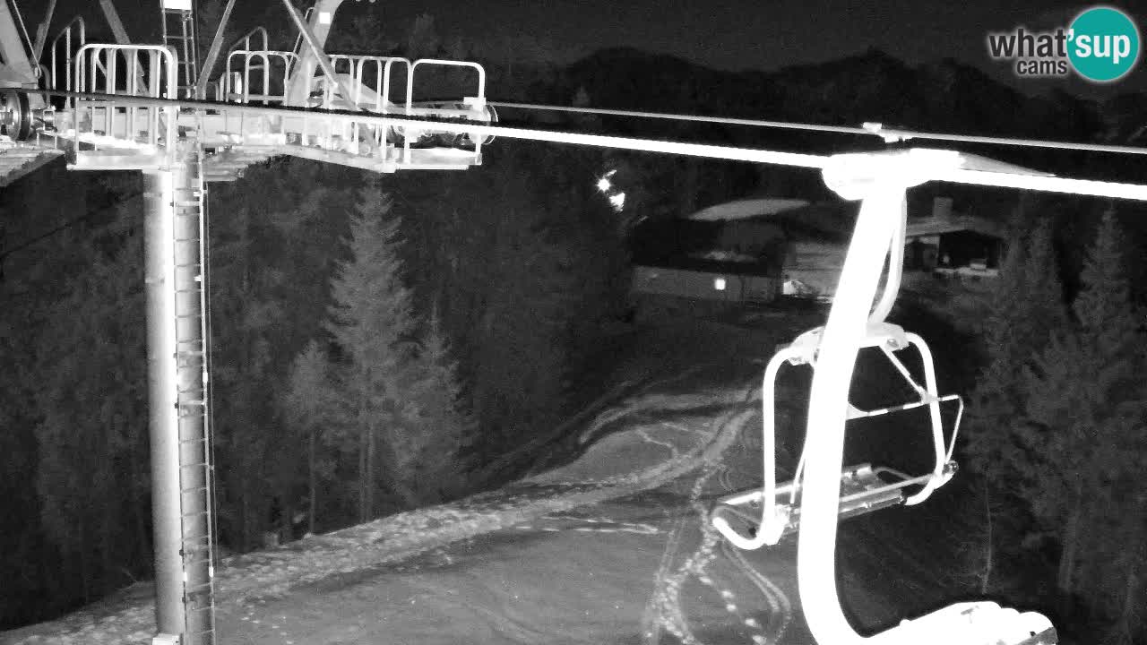Webcam Kranjska Gora VITRANC 2 upper station