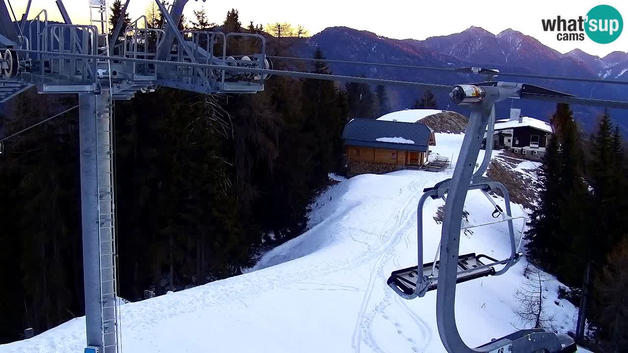 Webcam Kranjska Gora VITRANC 2 upper station