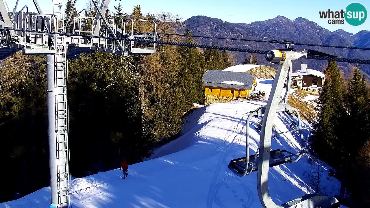 Webcam Kranjska Gora VITRANC 2 | Station supérieure