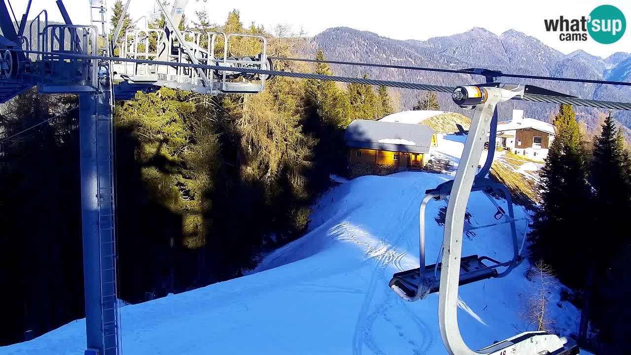 Webcam Kranjska Gora VITRANC 2 | Station supérieure