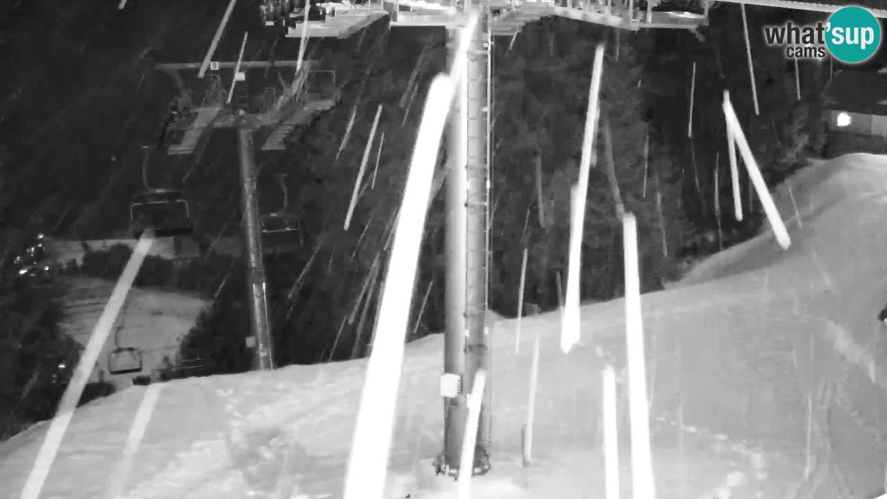 Webcam Kranjska Gora VITRANC 2 | station supérieure