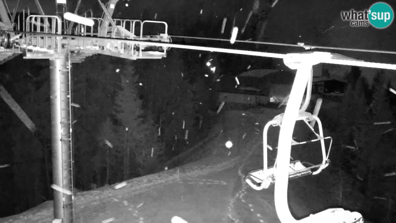 Webcam Kranjska Gora VITRANC 2 upper station