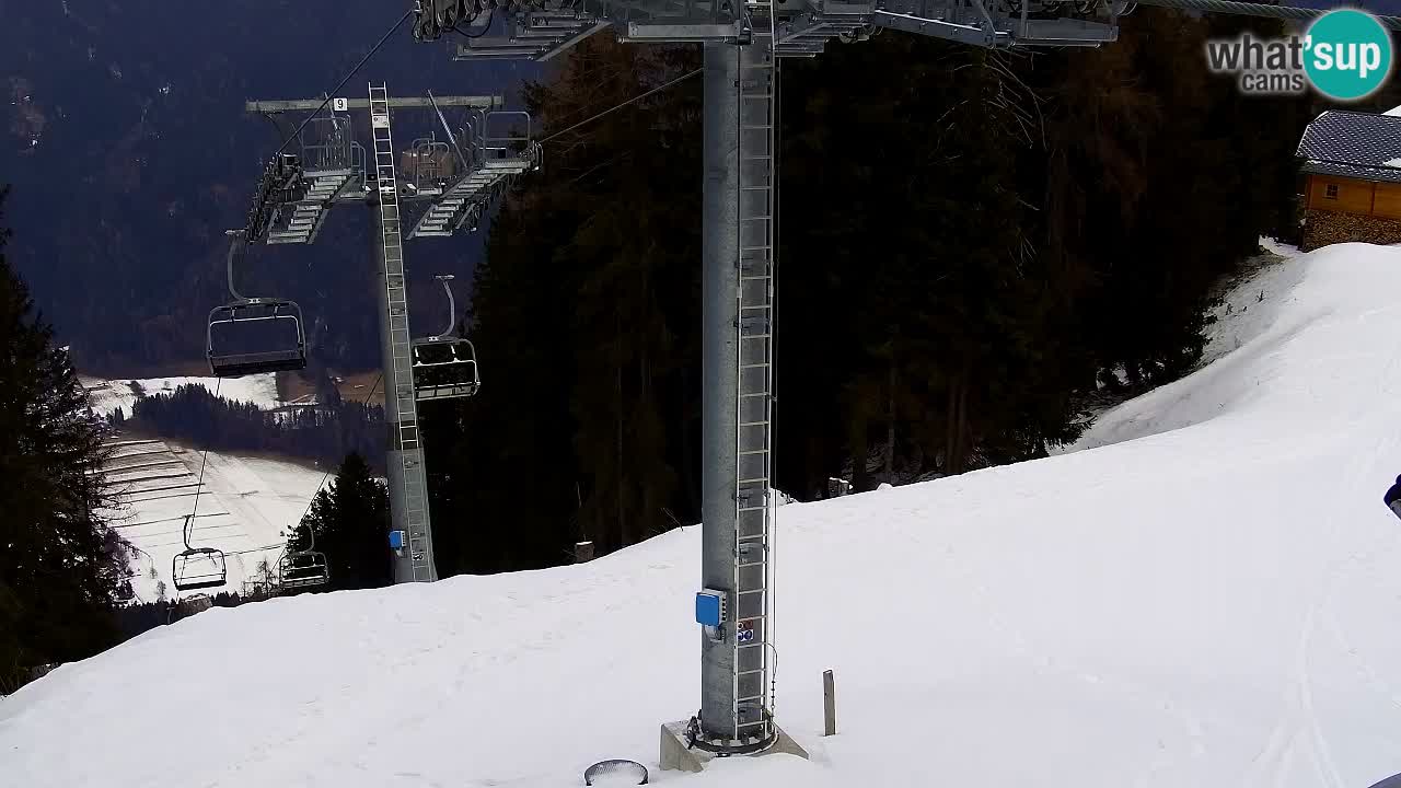 Web kamera Kranjska Gora VITRANC 2 | gornja postaja