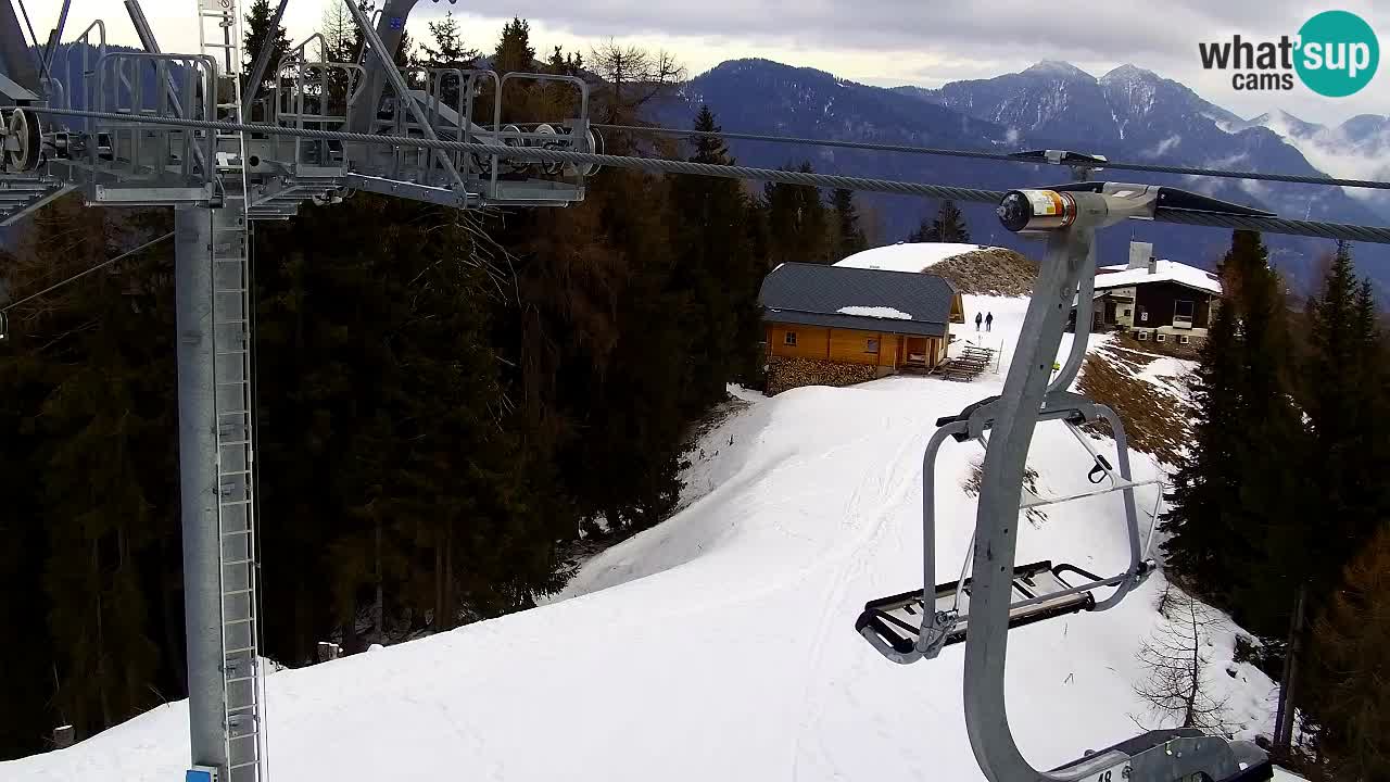 Webcam Kranjska Gora VITRANC 2 upper station