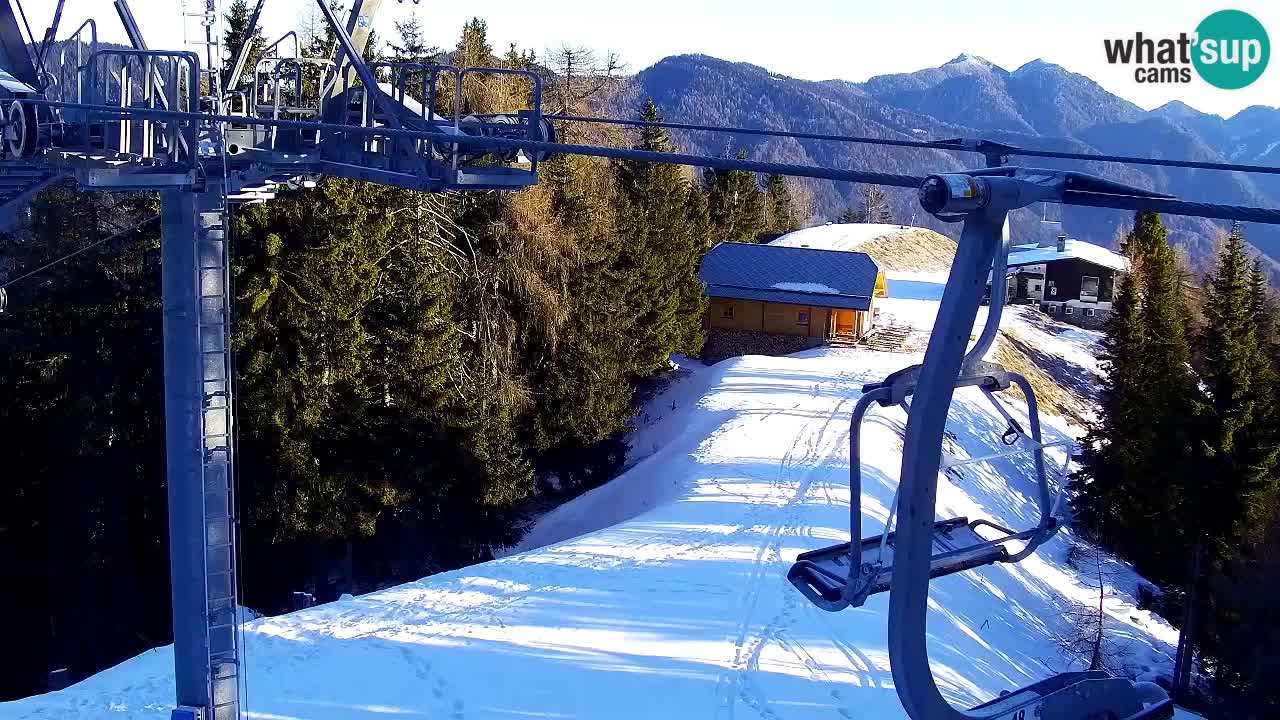 Webcam Kranjska Gora VITRANC 2 upper station