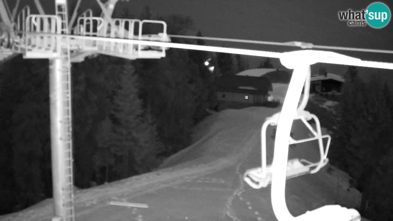 Webcam Kranjska Gora VITRANC 2 | station supérieure