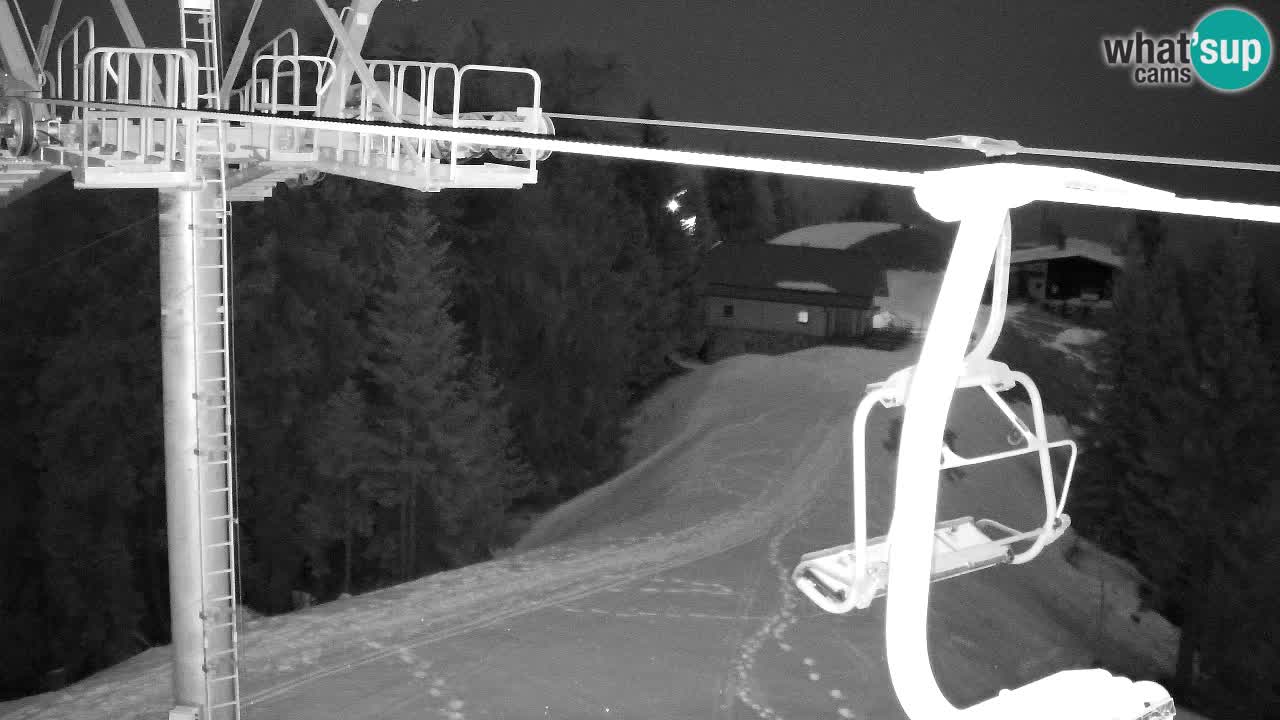 Webcam Kranjska Gora VITRANC 2 | Station supérieure