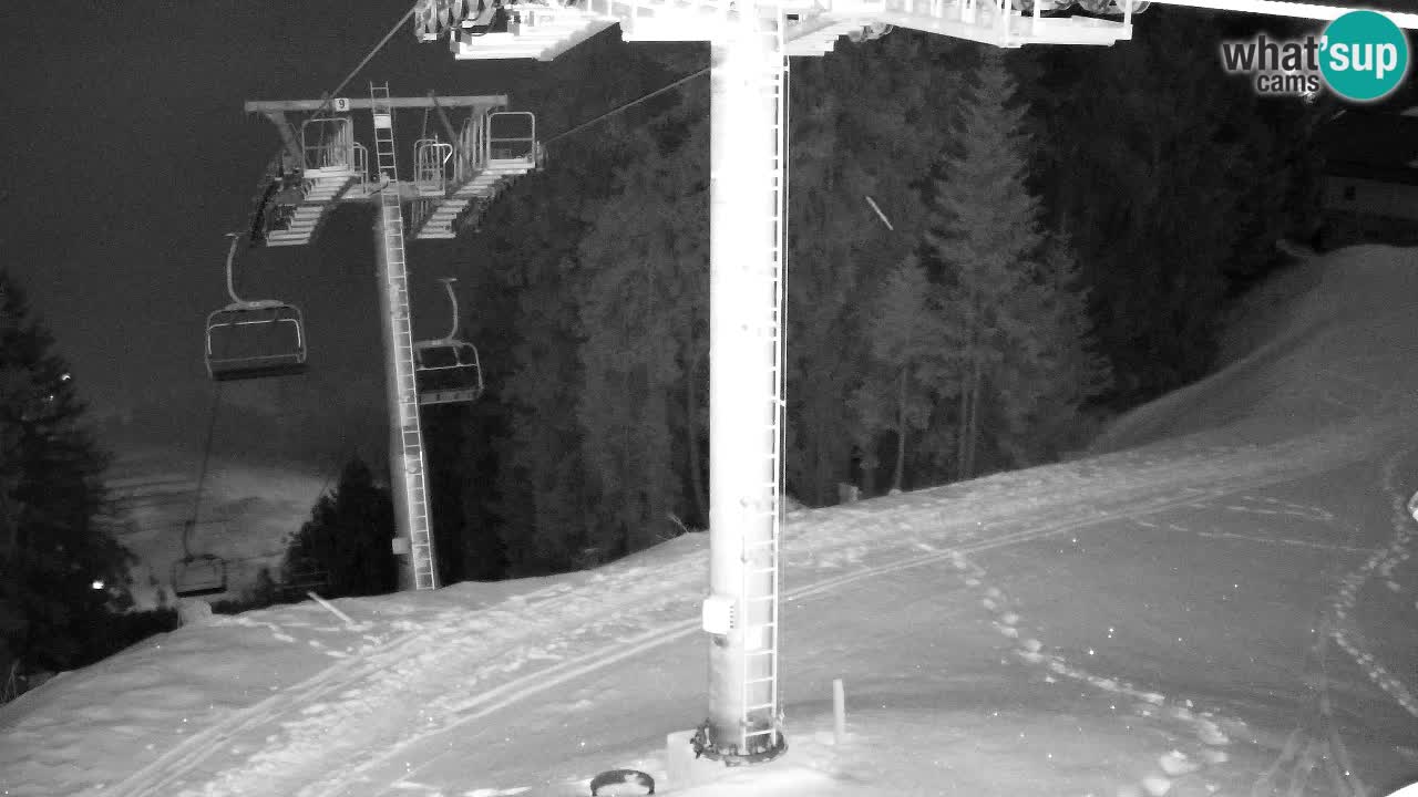 Webcam Kranjska Gora VITRANC 2 | station supérieure