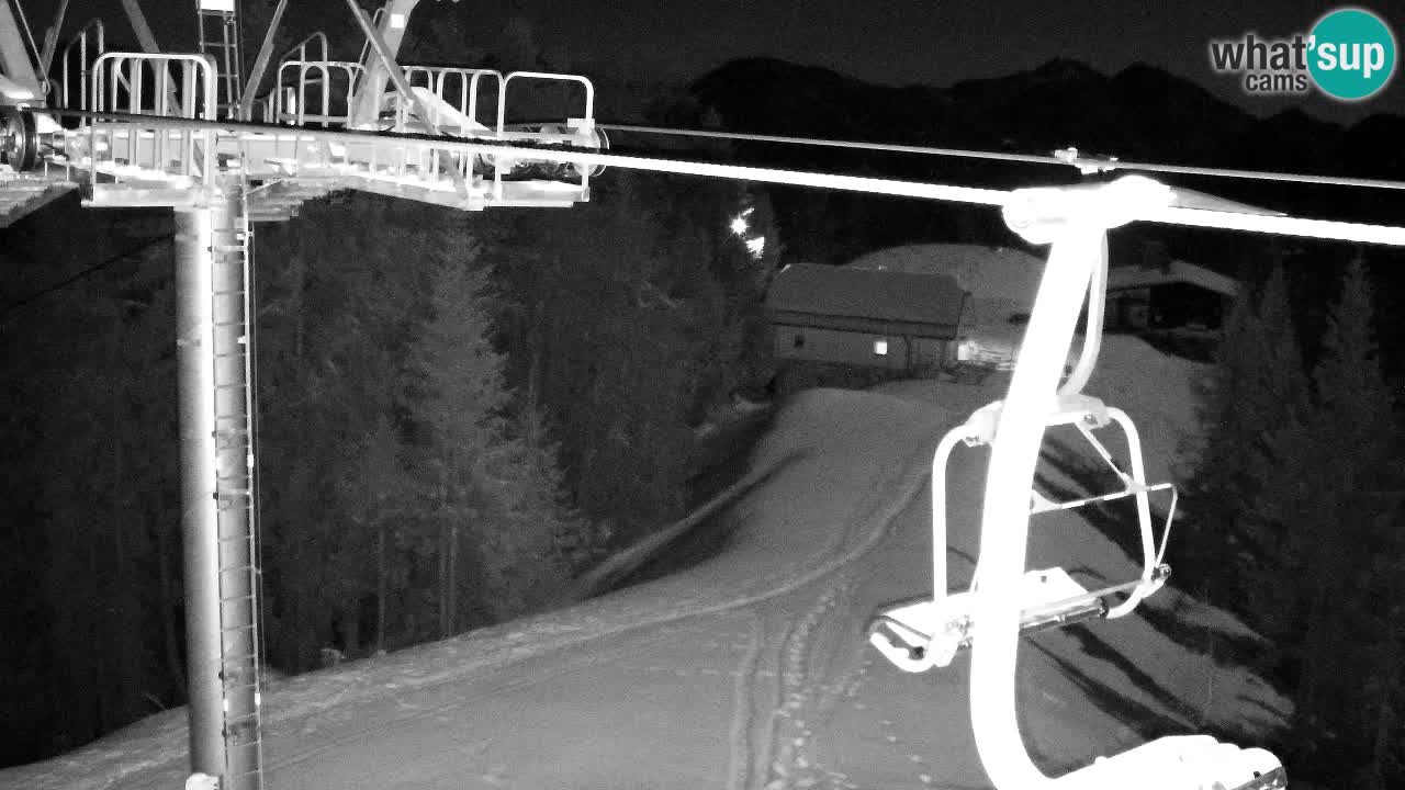 Webcam Kranjska Gora VITRANC 2 upper station