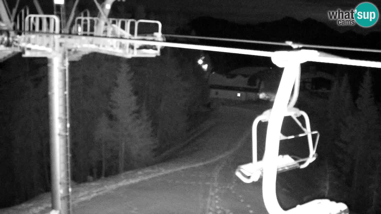 Webcam Kranjska Gora VITRANC 2 | station supérieure