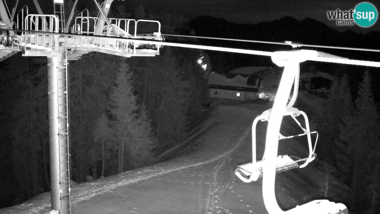 Webcam Kranjska Gora VITRANC 2 upper station