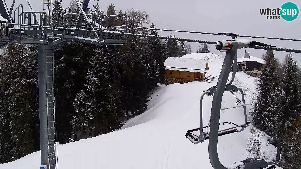 Web kamera Kranjska Gora VITRANC 2 | gornja postaja