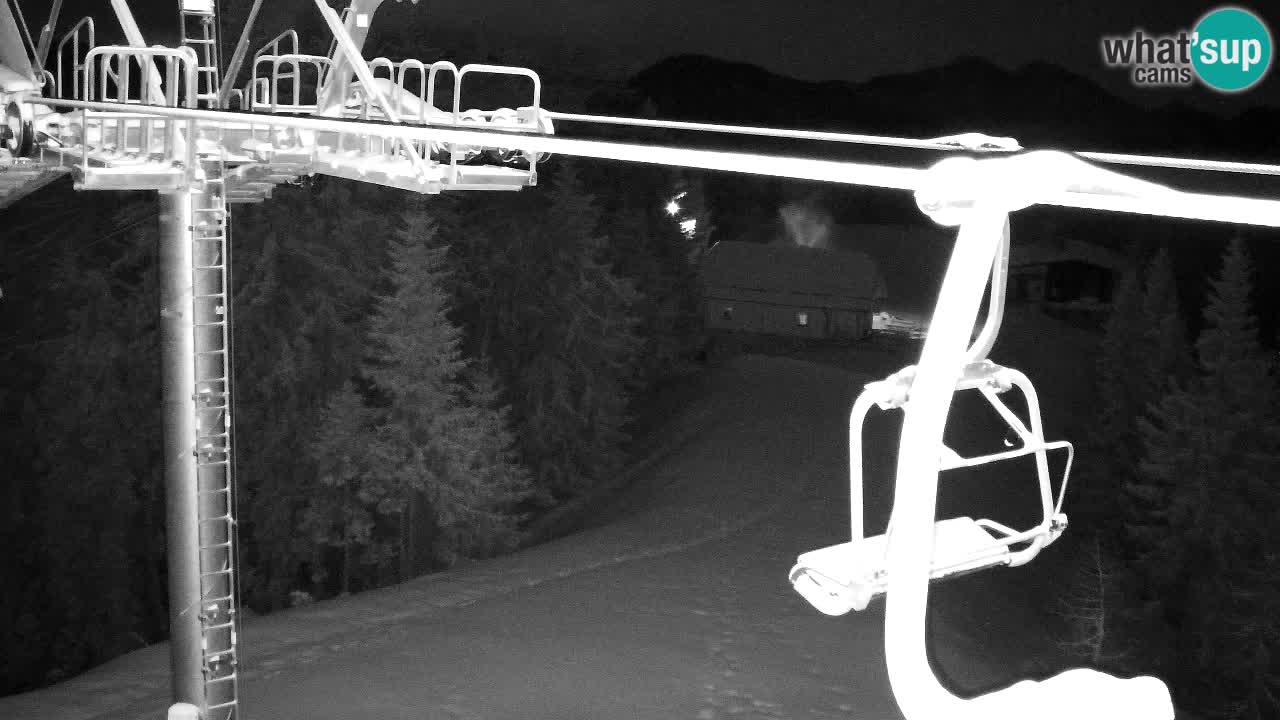 Webcam Kranjska Gora VITRANC 2 upper station
