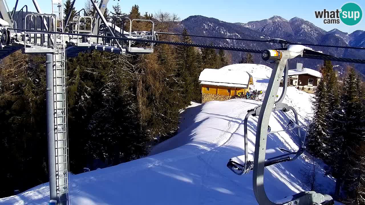 Webcam Kranjska Gora VITRANC 2 | station supérieure