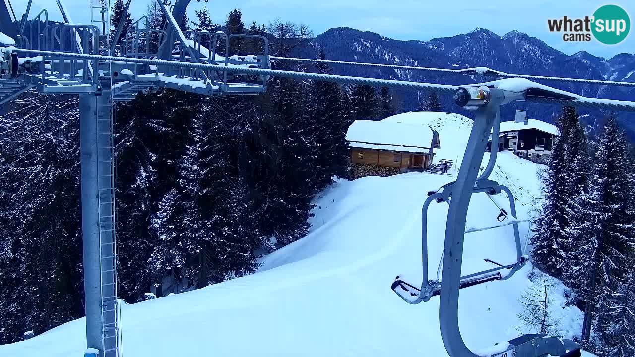 Webcam Kranjska Gora VITRANC 2 upper station
