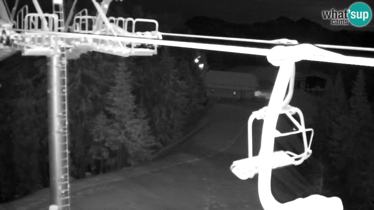 Webcam Kranjska Gora VITRANC 2 upper station