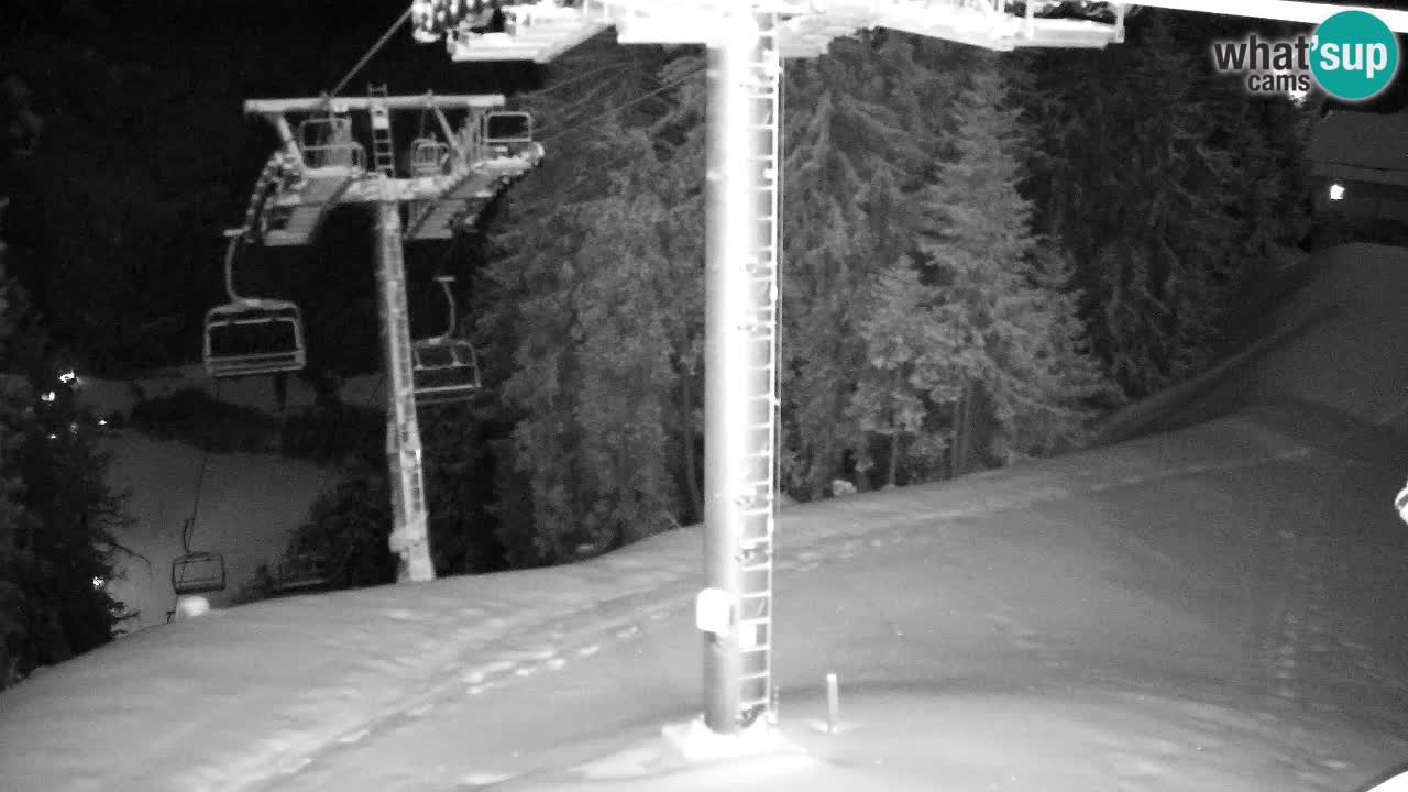 Webcam Kranjska Gora VITRANC 2 | Station supérieure